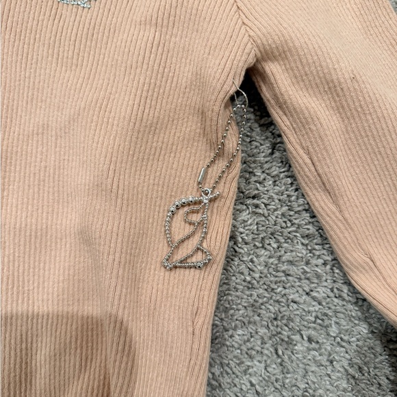 Baby Phat Beige Jacket with White Faux Fur Collar - Picture 5 of 10